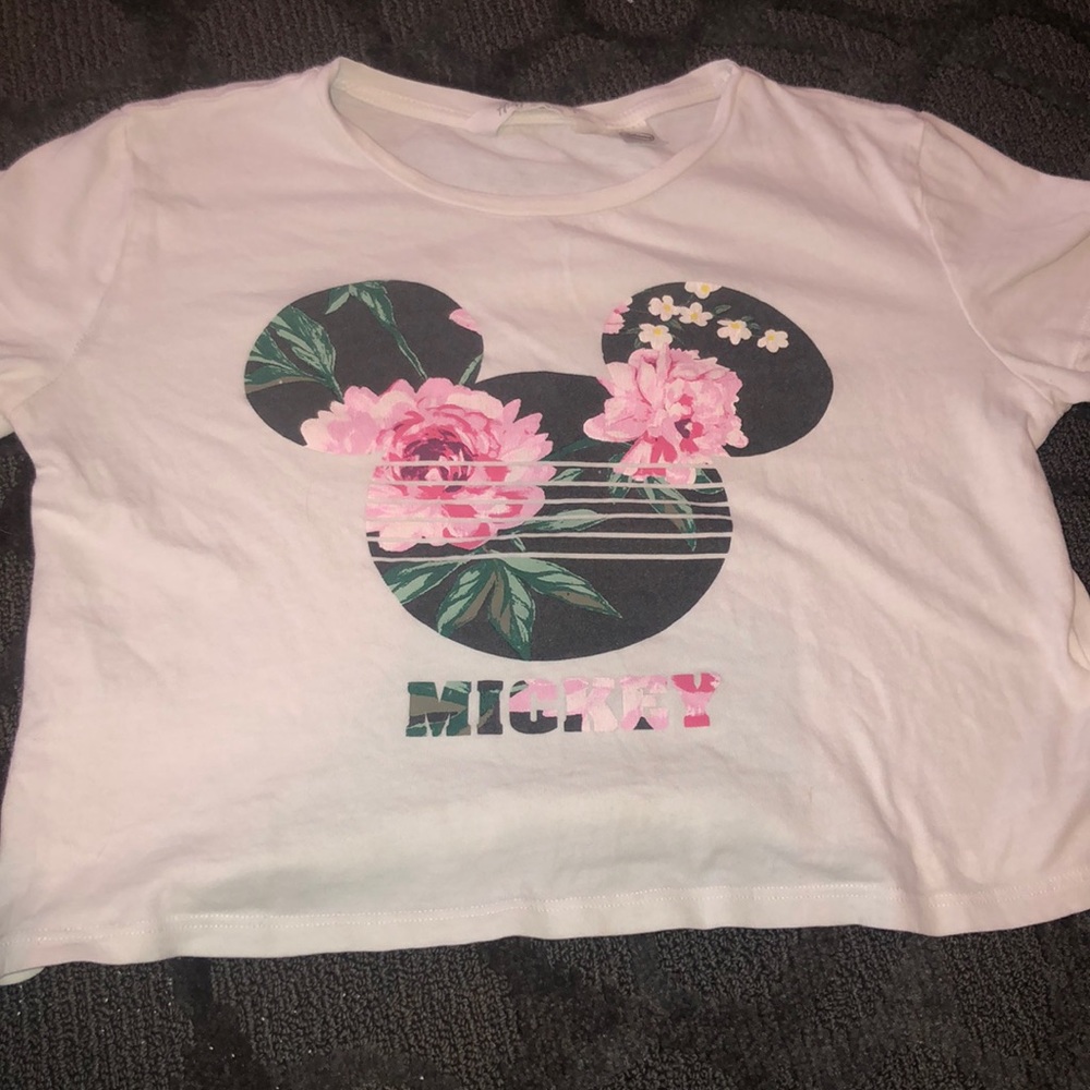 Mickey crop top